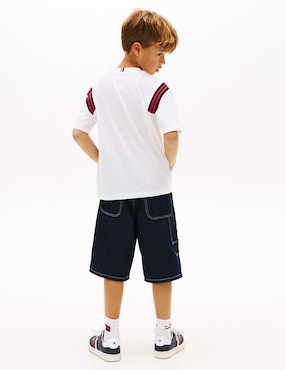 Playera Tommy Hilfiger manga corta para niño