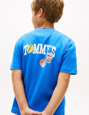 Playera Tommy Hilfiger manga corta para niño
