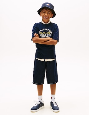 Playera Tommy Hilfiger manga corta para niño