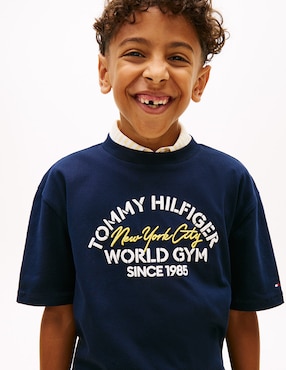 Playera Tommy Hilfiger manga corta para niño