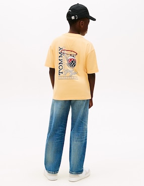 Playera Tommy Hilfiger manga corta para niño