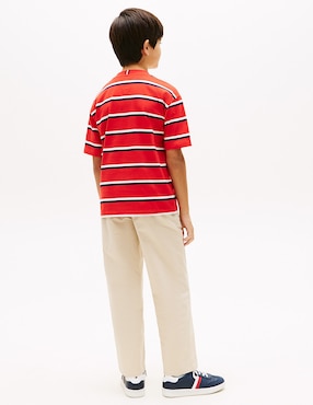 Playera Tommy Hilfiger manga corta para niño