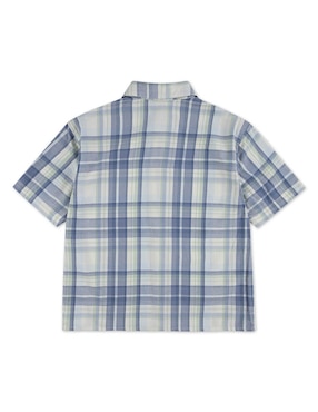 Camisa casual Abercrombie & Fitch de algodón manga corta para niño