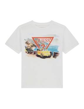 Playera Guess manga corta para niño