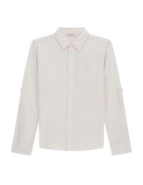 Camisa casual Guess manga larga para niño