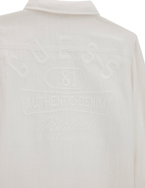 Camisa casual Guess manga larga para niño