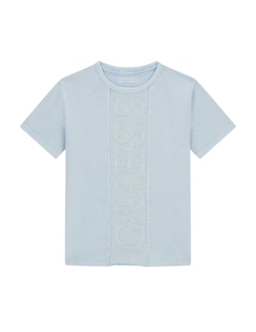 Playera Guess manga al codo para niño