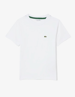 Playera Lacoste Core manga corta para niño