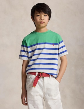 Playera Polo Ralph Lauren manga corta para niño
