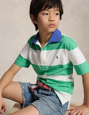 Playera Polo Ralph Lauren manga corta para niño