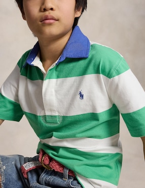 Playera Polo Ralph Lauren manga corta para niño