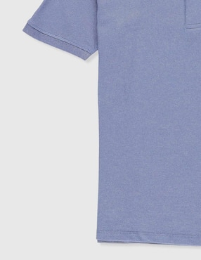 Playera tipo polo Calvin Klein de algodón para niño