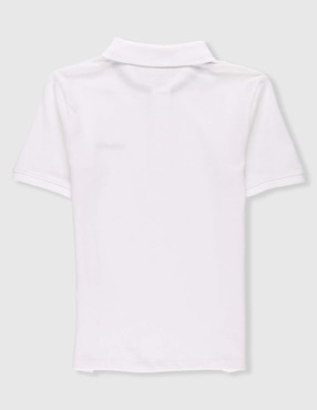 Playera tipo polo Calvin Klein de algodón para niño