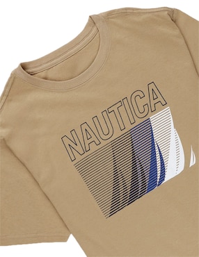 Playera Nautica manga corta para niño