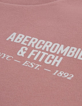 Playera Abercrombie & Fitch manga corta para niño
