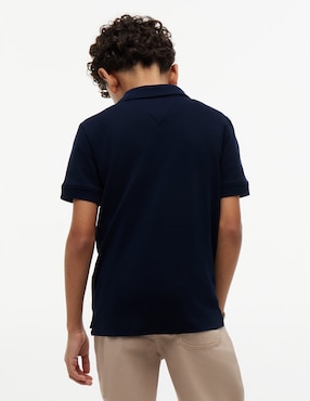 Playera tipo polo Tommy Hlfiger de algodón para niño