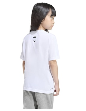 Playera Adidas Minecraft manga corta infantil