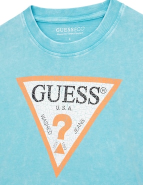 Playera Guess manga corta para niño