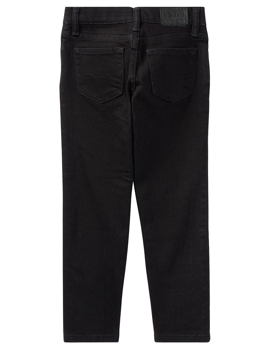 Jeans straight Ralph Lauren lavado obscuro para niño 2