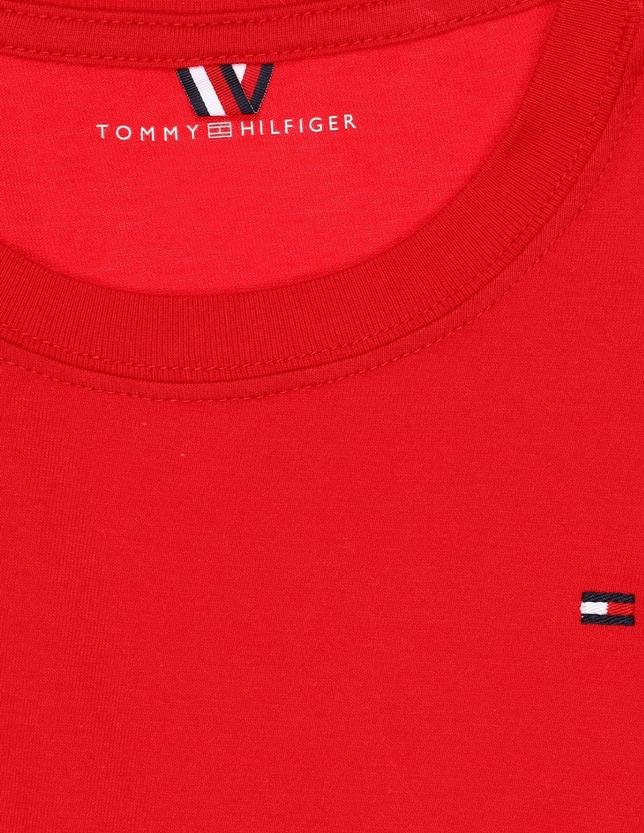 PLAYERA TOMMY 7181259 REGULAR, M, ROJO