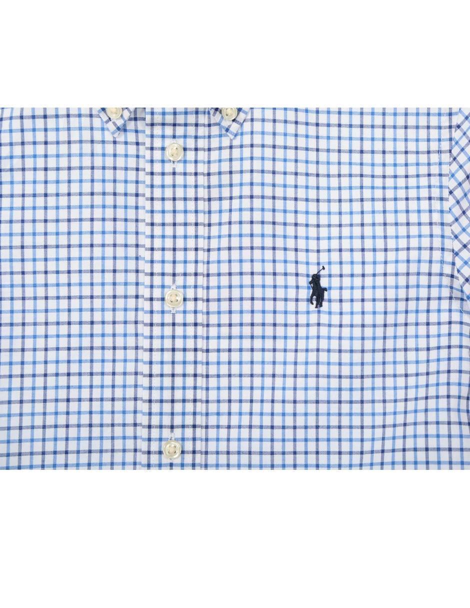 Camisa casual de algodón manga larga para niño 3