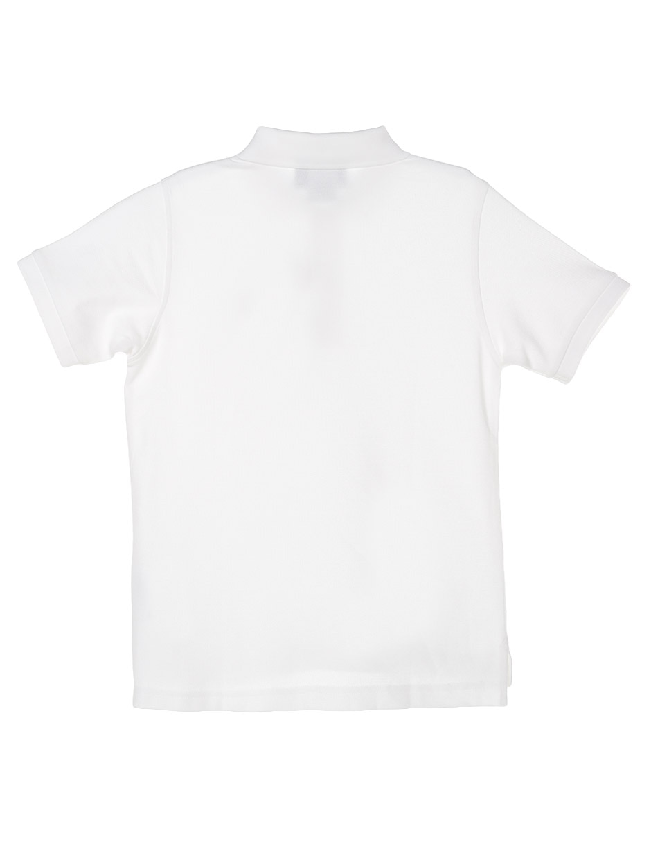 Playera tipo polo para niño 6