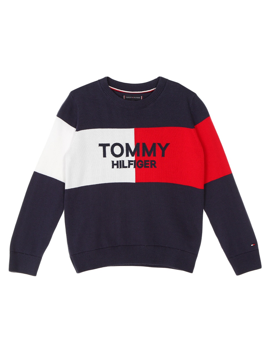 Suéter Tommy Hilfiger algodón niño | Liverpool.com.mx