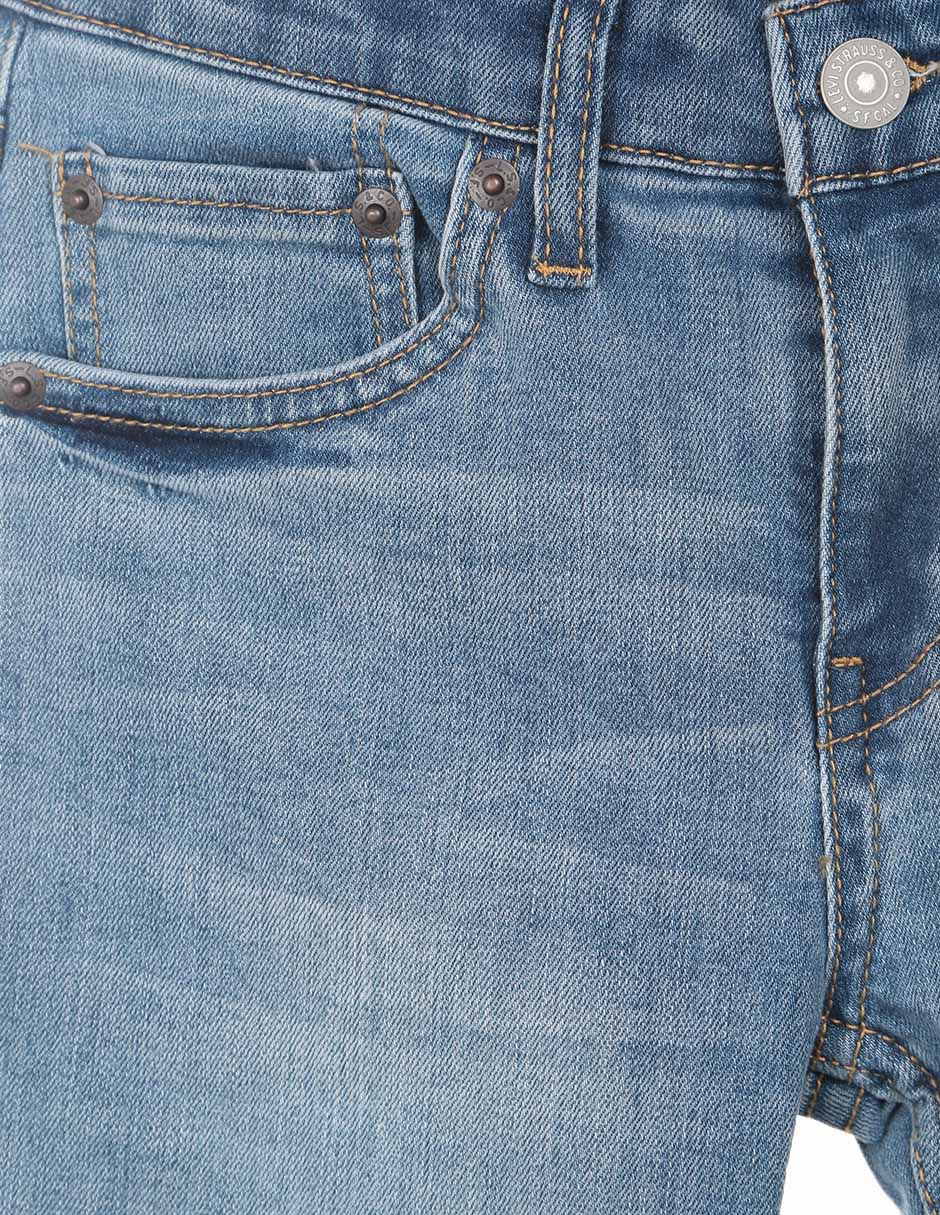 Jeans skinny 510 lavado claro para niño 3