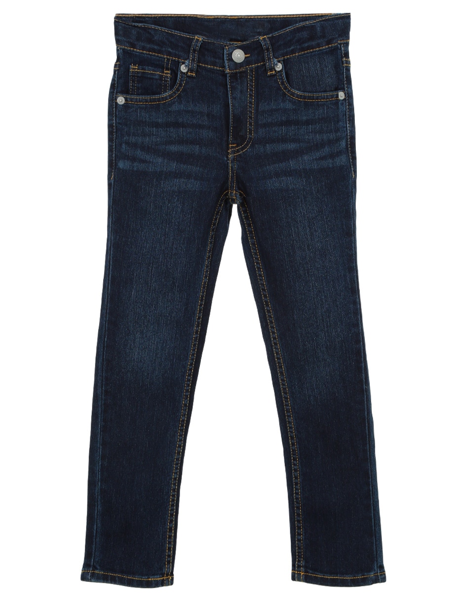 Jeans skinny 510 lavado stone wash para niño