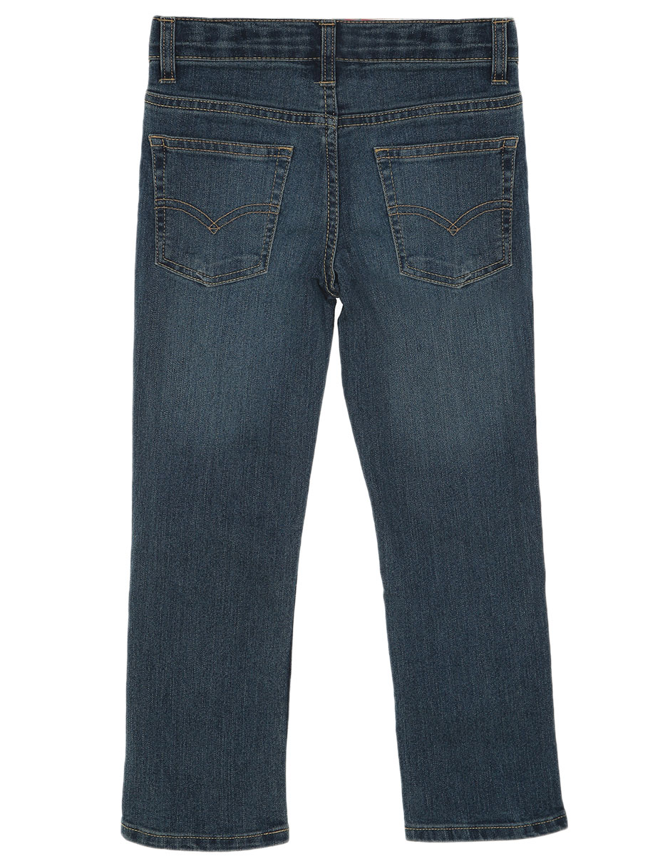Jeans slim 511 lavado stone wash para niño 2