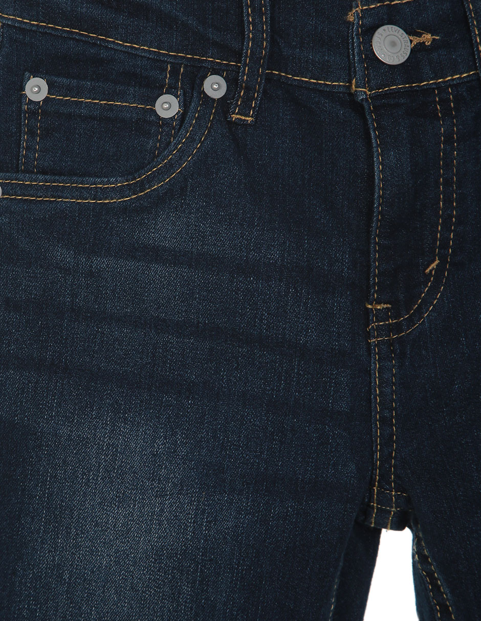 Jeans slim 511 lavado obscuro para niño 3