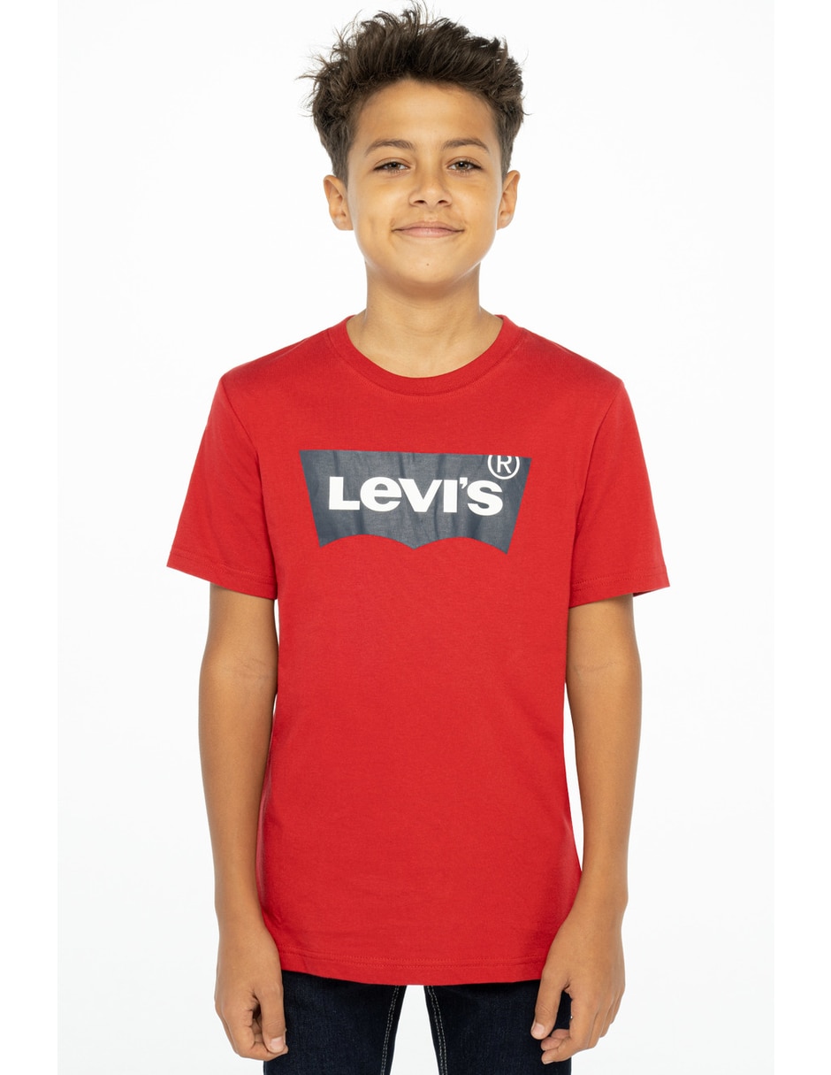 Playera Levi's estampado gráfico regular para niño | Liverpool.com.mx