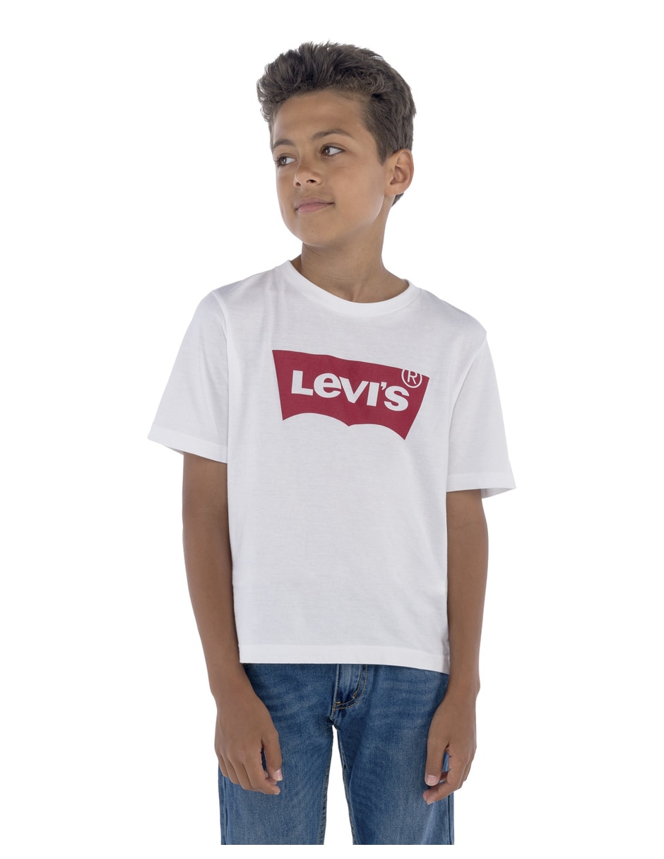 Playera Levi's estampado gráfico regular para niño | Liverpool.com.mx