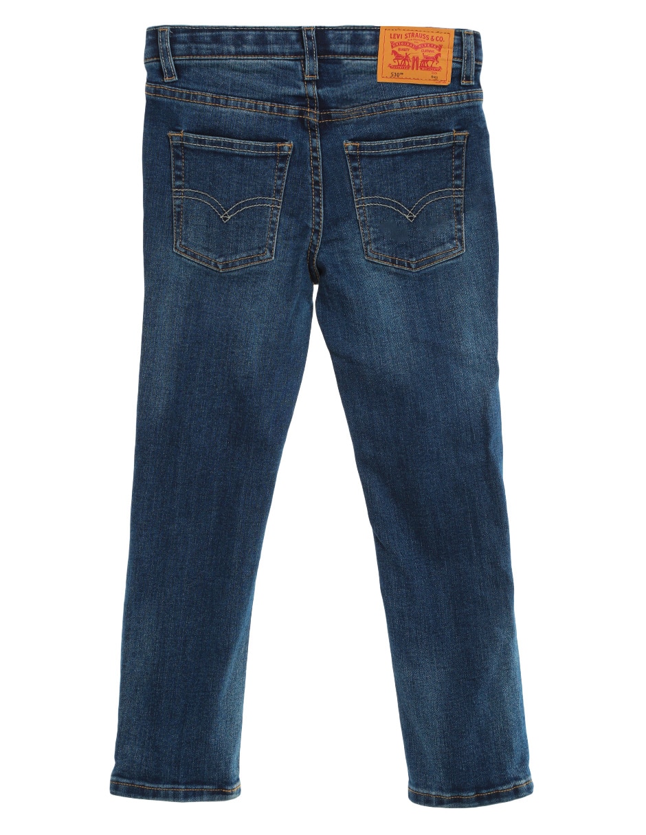 Jeans skinny 510 deslavado para niño 2