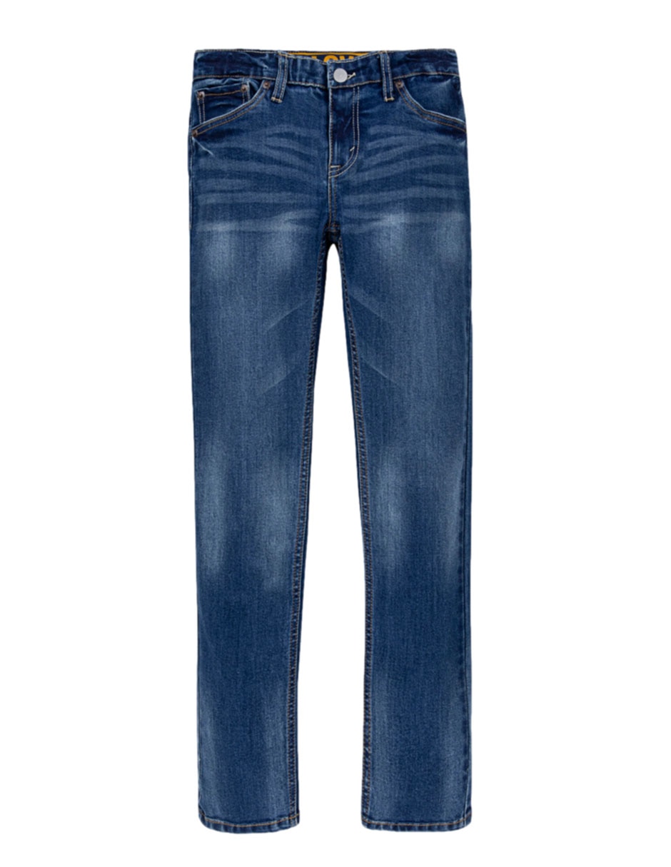 Jeans skinny 510 lavado sand blast para niño