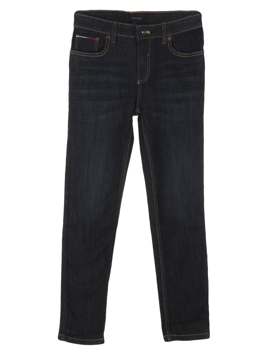 Jeans skinny lavado obscuro para niño Jeans skinny lavado obscuro para niño