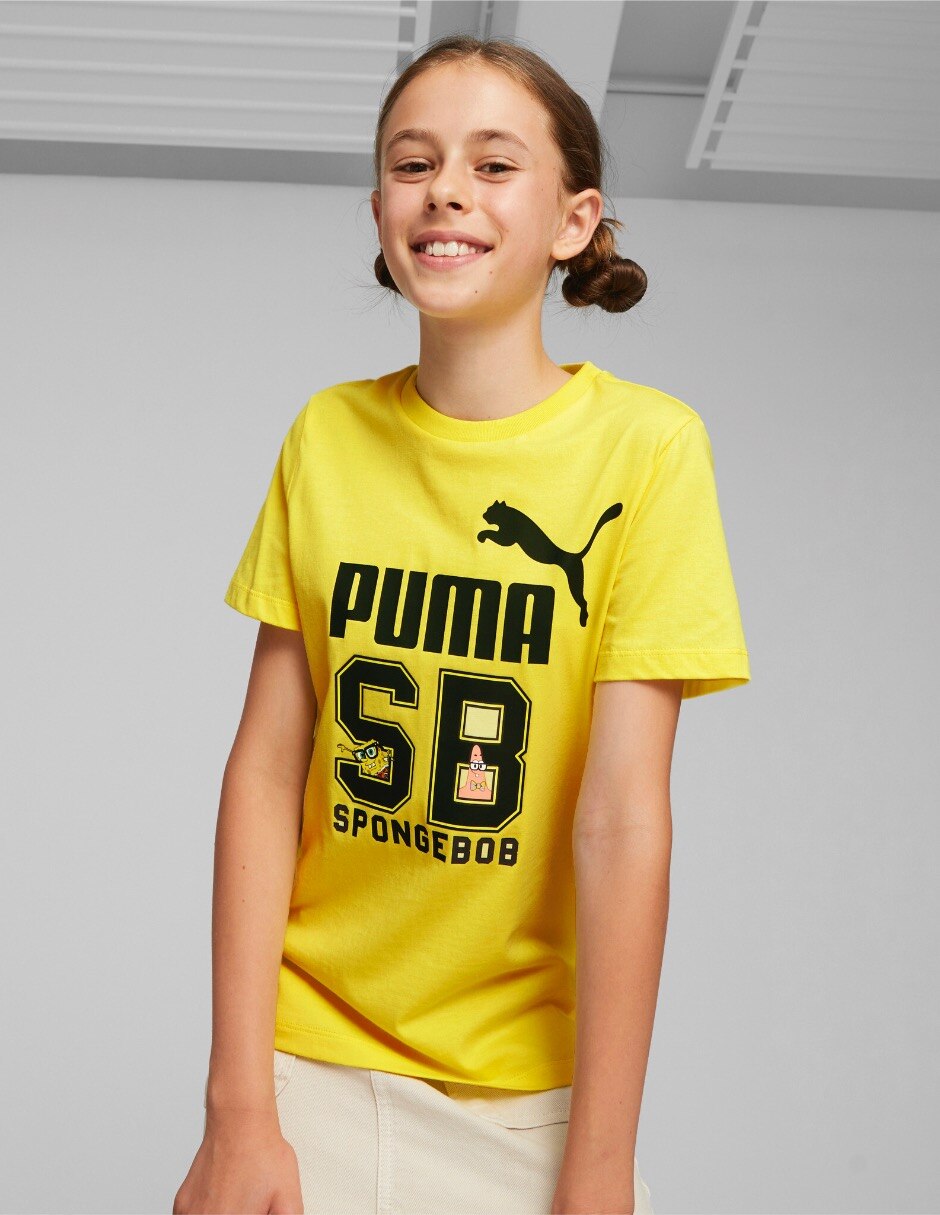 Playera discount puma amarilla