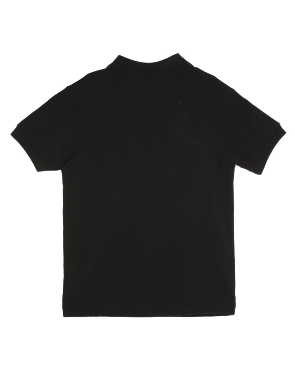 Playera tipo polo de algodón para niño 2