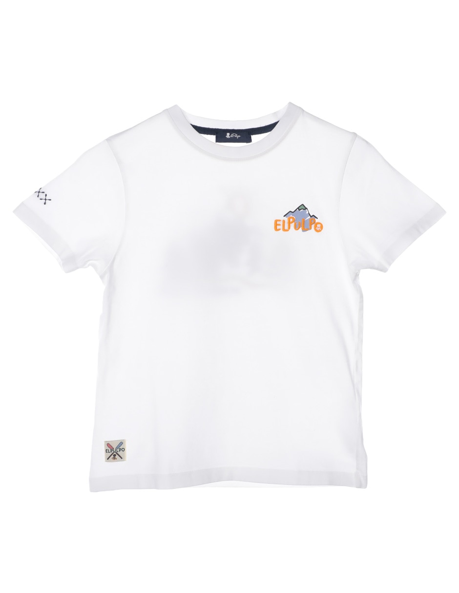 Playera manga corta para niño