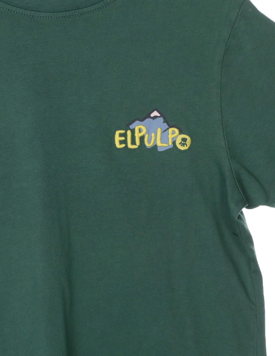 Playera manga corta para niño