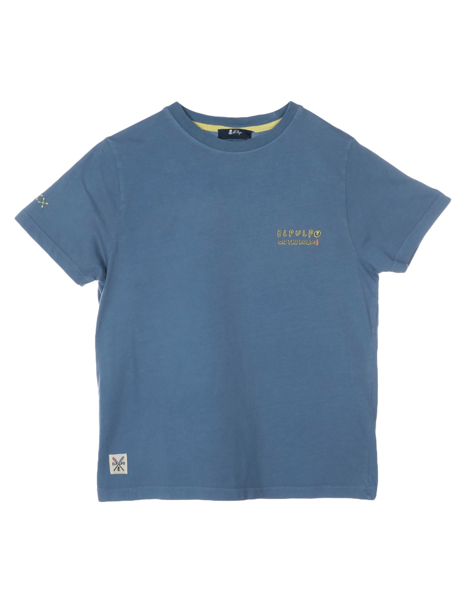 Playera manga corta para niño