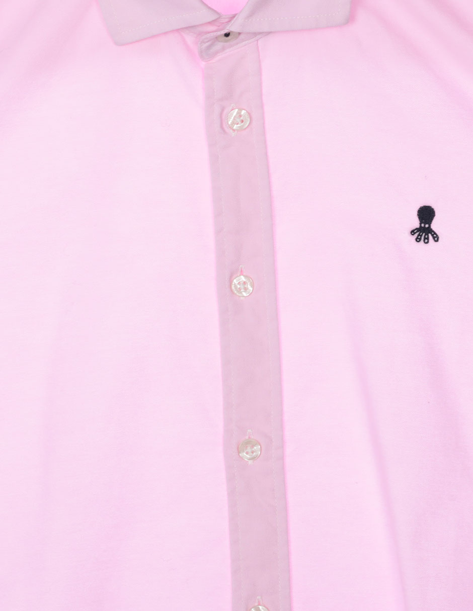 Camisa casual de algodón manga larga para niño 3
