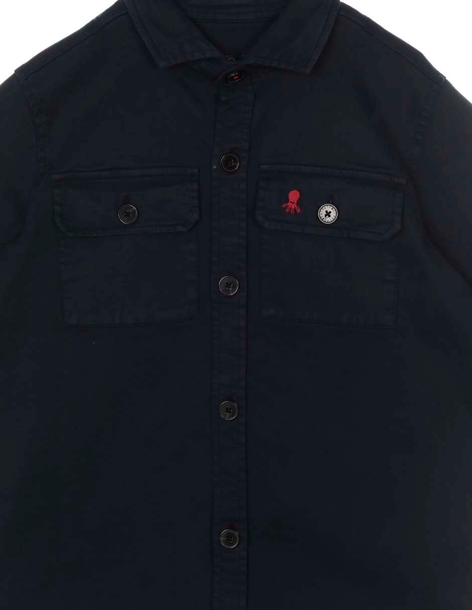 Camisa casual manga larga de algodón para niño 3