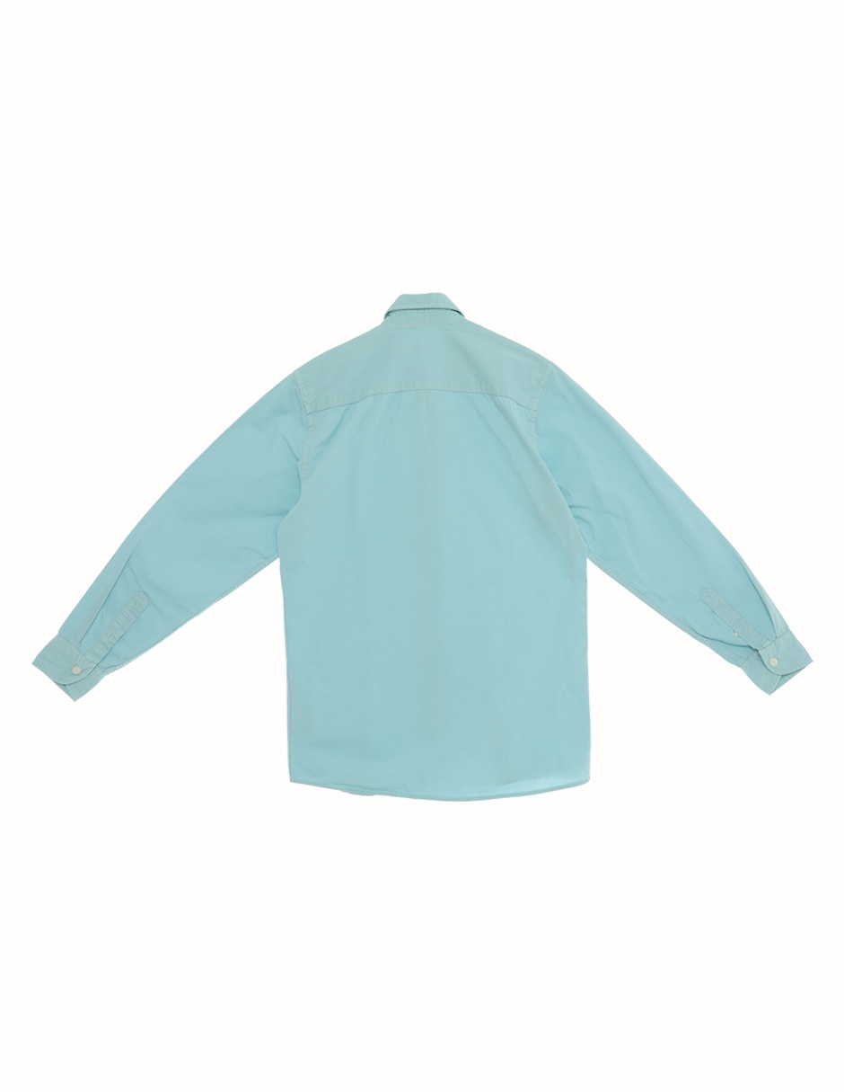 Camisa casual de algodón manga larga para niño 2