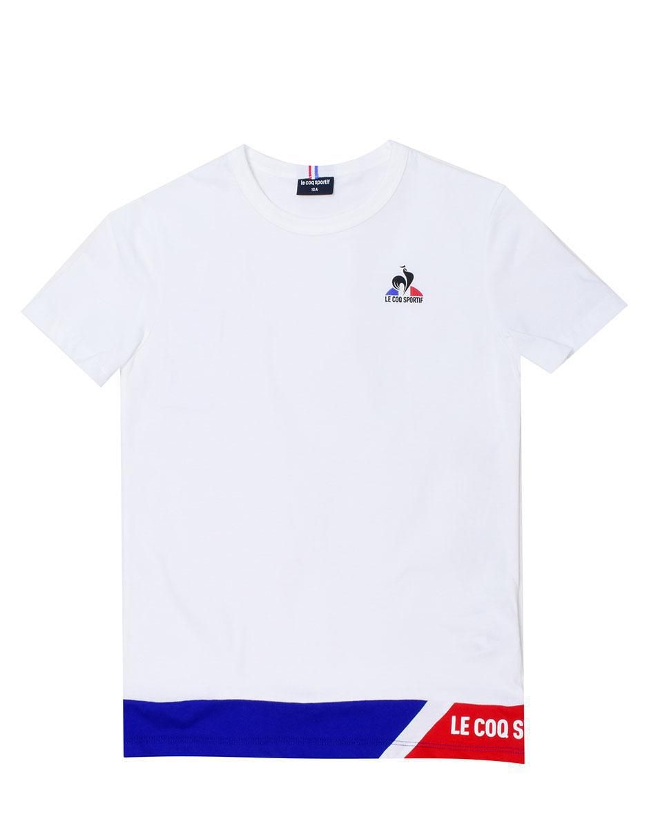 Playera Tricolore manga corta para niño