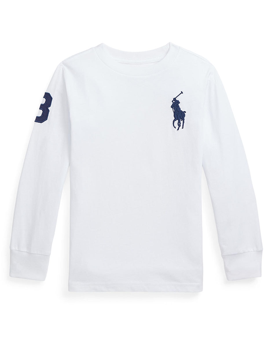 Playera manga larga para niño Playera manga larga para niño