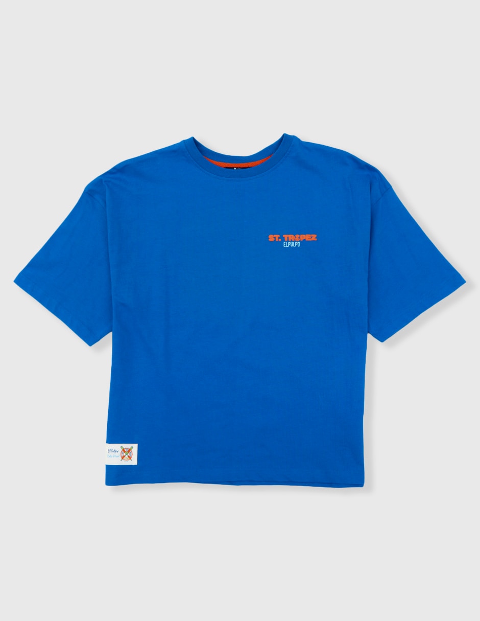 Playera manga corta para niño