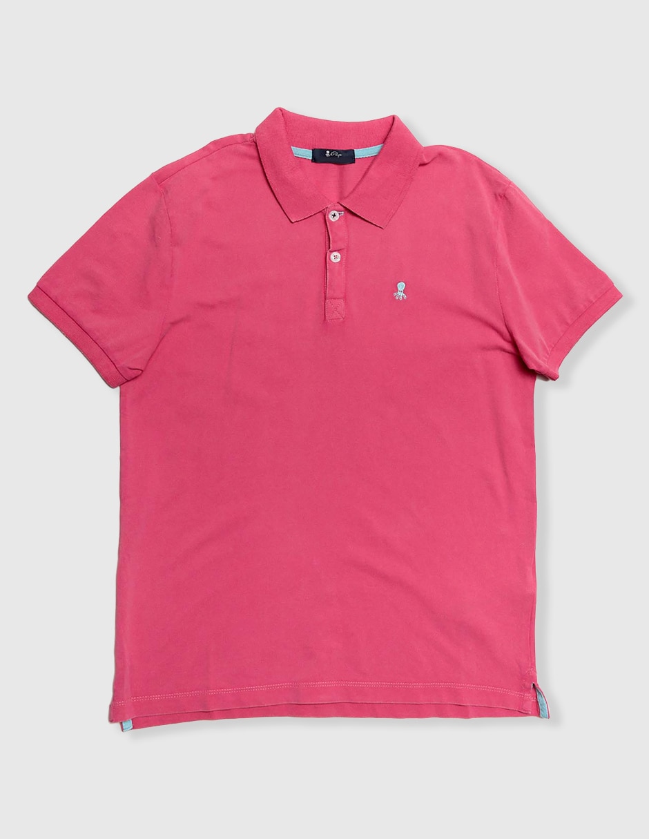 Playera tipo polo para niña