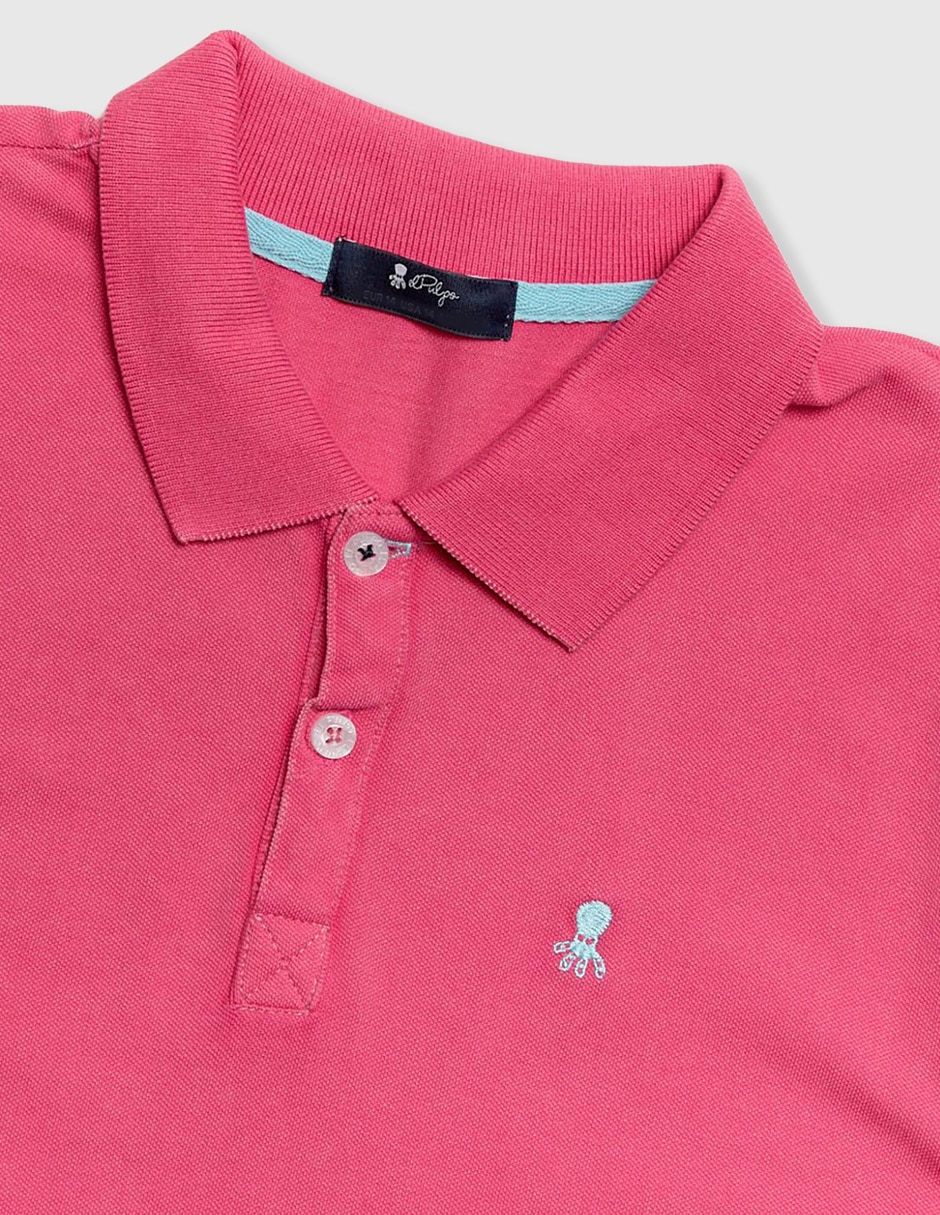 Playera tipo polo para niña 3