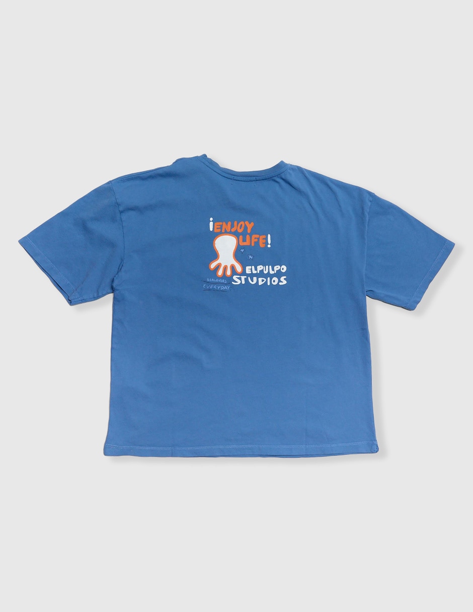 Playera manga corta para niño 2